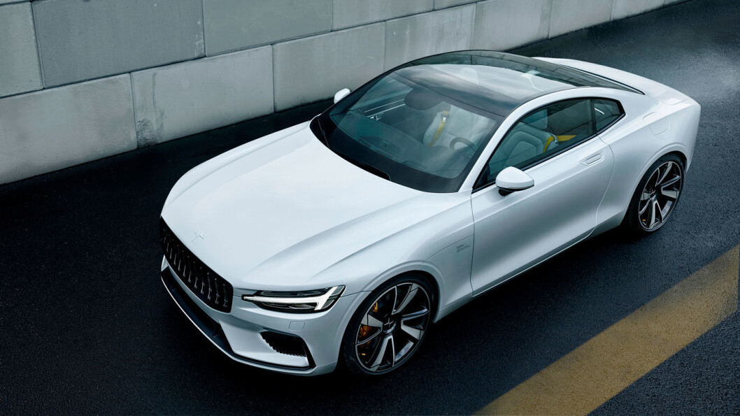 KAN BESTILLES NÅ: Slik blir den første «el-Volvoen», Polestar 1. Foto: Volvo Car KAN BESTILLES NÅ: Slik blir den første «el-Volvoen», Polestar 1. Foto: Volvo Car