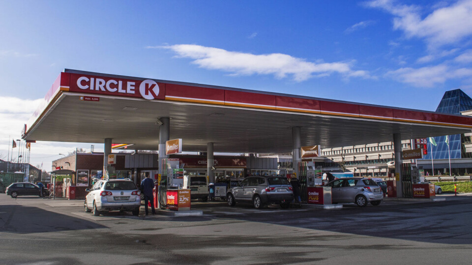 HISTORISK HØYT: Mandag morgen er det satt ny prisrekord på bensin og diesel hos Circle K. Foto: Teodor Bøe