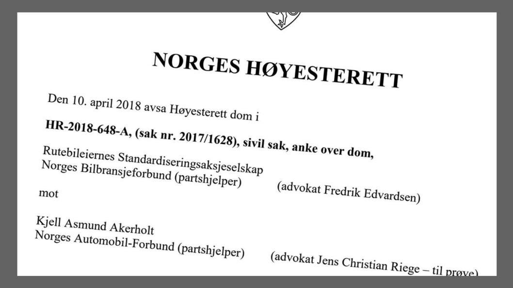 NY DOM: Høyesteretts dom gir de som kjøper fra en annen privatperson nå de samme reklamasjonsrettighetene for tidligere verkstedjobber som ved kjøp fra en forhandler. NY DOM: Høyesteretts dom gir de som kjøper fra en annen privatperson nå de samme reklamasjonsrettighetene for tidligere verkstedjobber som ved kjøp fra en forhandler.