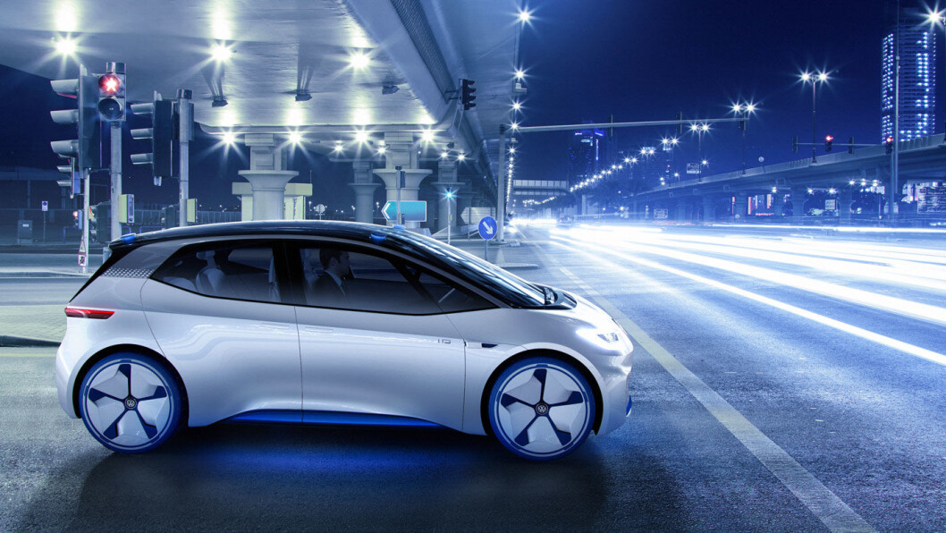 NEO NESTE? Dette er konsept-utgaven av den første og foreløpig minste bilen i VWs helelektriske ID-serie. Foto: Volkswagen NEO NESTE? Dette er konsept-utgaven av den første og foreløpig minste bilen i VWs helelektriske ID-serie. Foto: Volkswagen