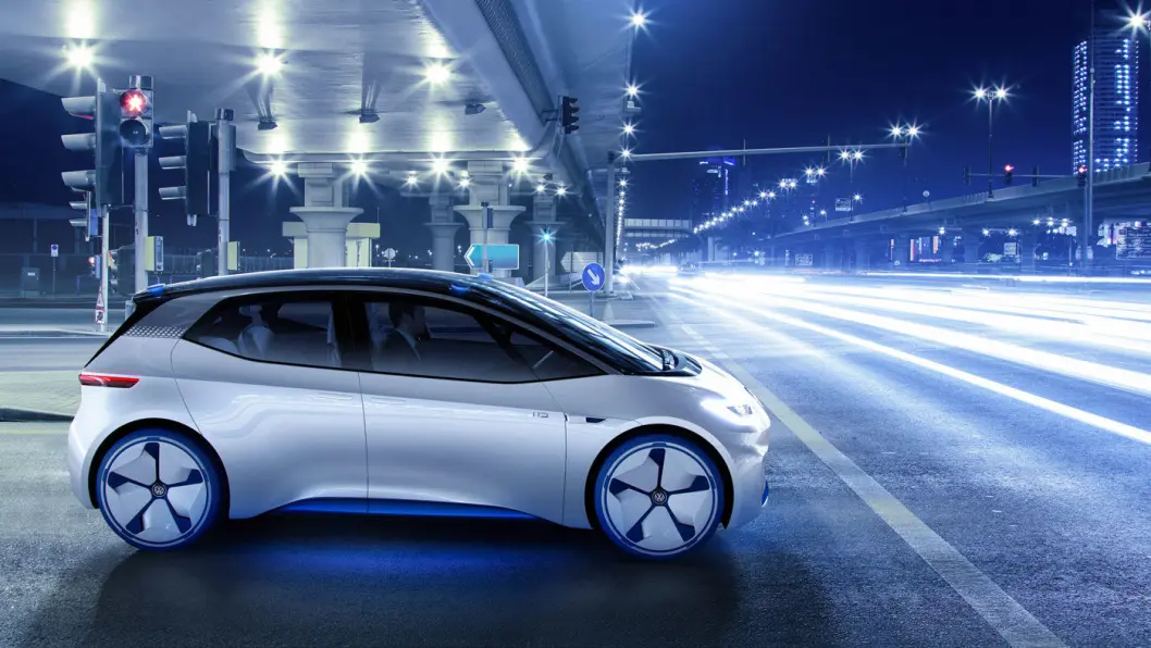 NEO NESTE? Dette er konsept-utgaven av den første og foreløpig minste bilen i VWs helelektriske ID-serie. Foto: Volkswagen NEO NESTE? Dette er konsept-utgaven av den første og foreløpig minste bilen i VWs helelektriske ID-serie. Foto: Volkswagen