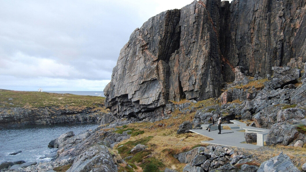 ANDØYA: Rasteplassen etableres i et storslått landskap tett på storhavet. Arkitekt: Morfeus Arkitekter. Illustrasjon: Morfeus Arkitekter ANDØYA: Rasteplassen etableres i et storslått landskap tett på storhavet. Arkitekt: Morfeus Arkitekter. Illustrasjon: Morfeus Arkitekter