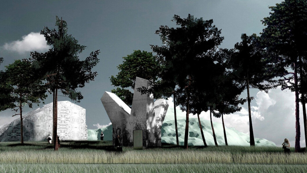 RYFYLKE: Ostasteidn rasteplass er inspirert av den norske kunstneren Lars Hertervigs malerier av den særpregede naturen i Ryfylke. Arkitekt: KAP - Kontor for Arkitektur og Plan AS. Illustrasjon: KAP – Kontor for Arkitektur og Plan AS RYFYLKE: Ostasteidn rasteplass er inspirert av den norske kunstneren Lars Hertervigs malerier av den særpregede naturen i Ryfylke. Arkitekt: KAP - Kontor for Arkitektur og Plan AS. Illustrasjon: KAP – Kontor for Arkitektur og Plan AS