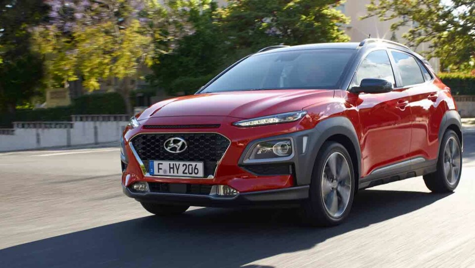 KOREANSK HIT: Hyundai Kona vil bli populær blant norske bilkjøpere.