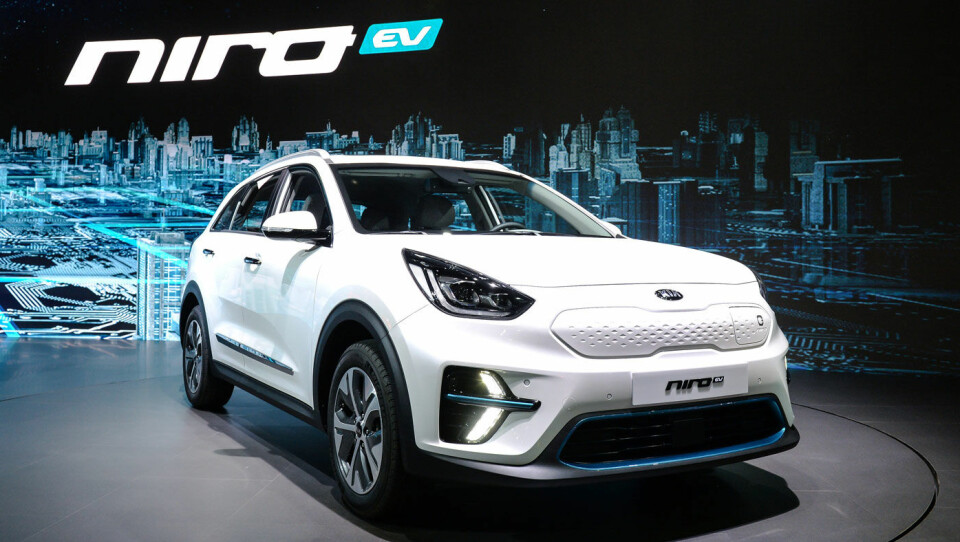 SPENNENDE: Kia Niro electric er konsernsøskenet til Hyundai Kona, og vil sette en ny rekkeviddestandard når den kommer på markedet i november.