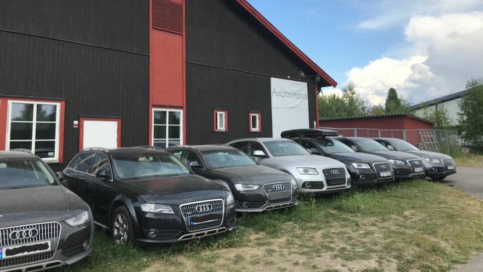 STORSELGER: Autoco Hamar er blant landets største på fullmaktsalg. De har til enhver tid over 300 biler for salg. Flesteparten av dem selges på fullmakt. Foto: Lina Schøyen