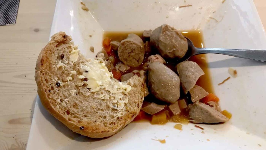 IKKE HELT TOPP: Det er ikke all mat du får servert langs veien som frister like mye. IKKE HELT TOPP: Det er ikke all mat du får servert langs veien som frister like mye.