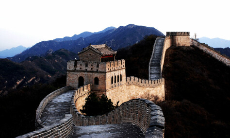 Velger Den kinesiske mur framfor handelsmur
