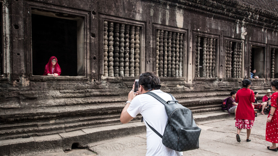 SMIL: Motivene er mange i hjertet av Angkor Wat. SMIL: Motivene er mange i hjertet av Angkor Wat.