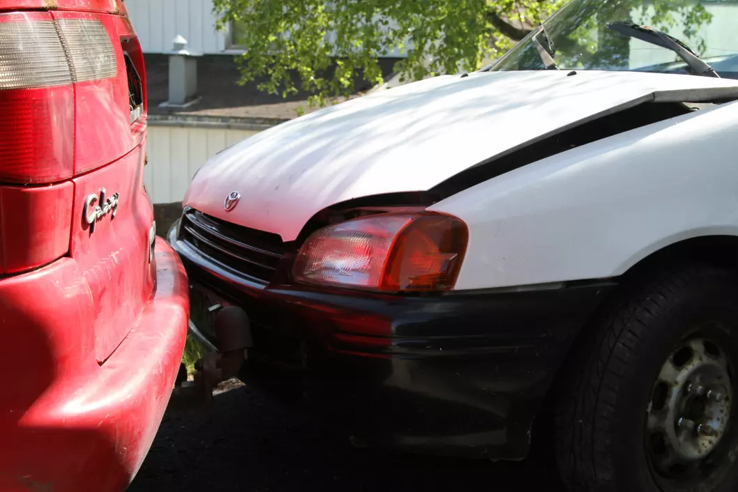 MENN BULKER MEST: Menn krasjet bilene sine dobbelt så mange ganger som kvinner i 2015, og fikk skader for 3,4 milliarder kroner. Foto: Rune Korsvoll