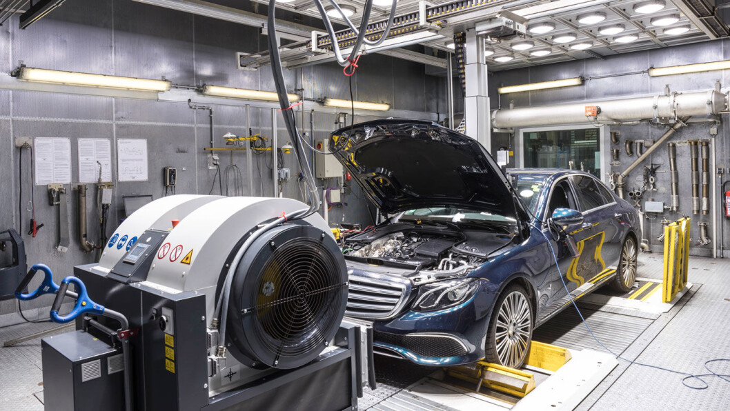 NY TEST: Mercedes-Benz har testet sine biler etter WLTP-prosedyren siden september 2017. Foto: Daimler NY TEST: Mercedes-Benz har testet sine biler etter WLTP-prosedyren siden september 2017. Foto: Daimler