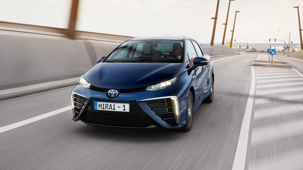TOYOTAS FREMTID? Hydrogenmodellen til Toyota bærer navnet Mirai, som er japansk for «fremtid». TOYOTAS FREMTID? Hydrogenmodellen til Toyota bærer navnet Mirai, som er japansk for «fremtid».