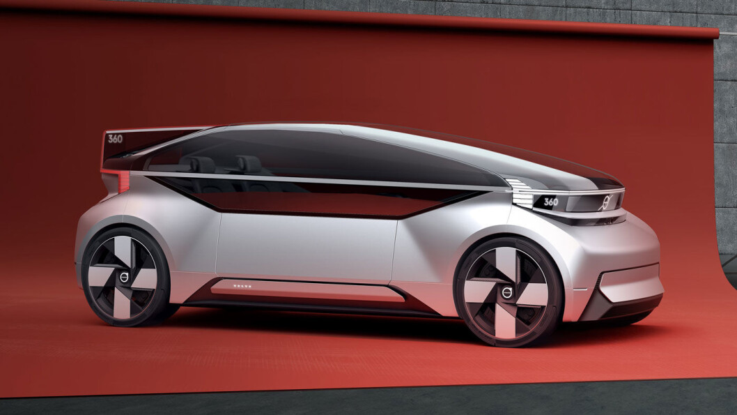 FREMTIDEN: Volvos konseptbil 360c. FREMTIDEN: Volvos konseptbil 360c.