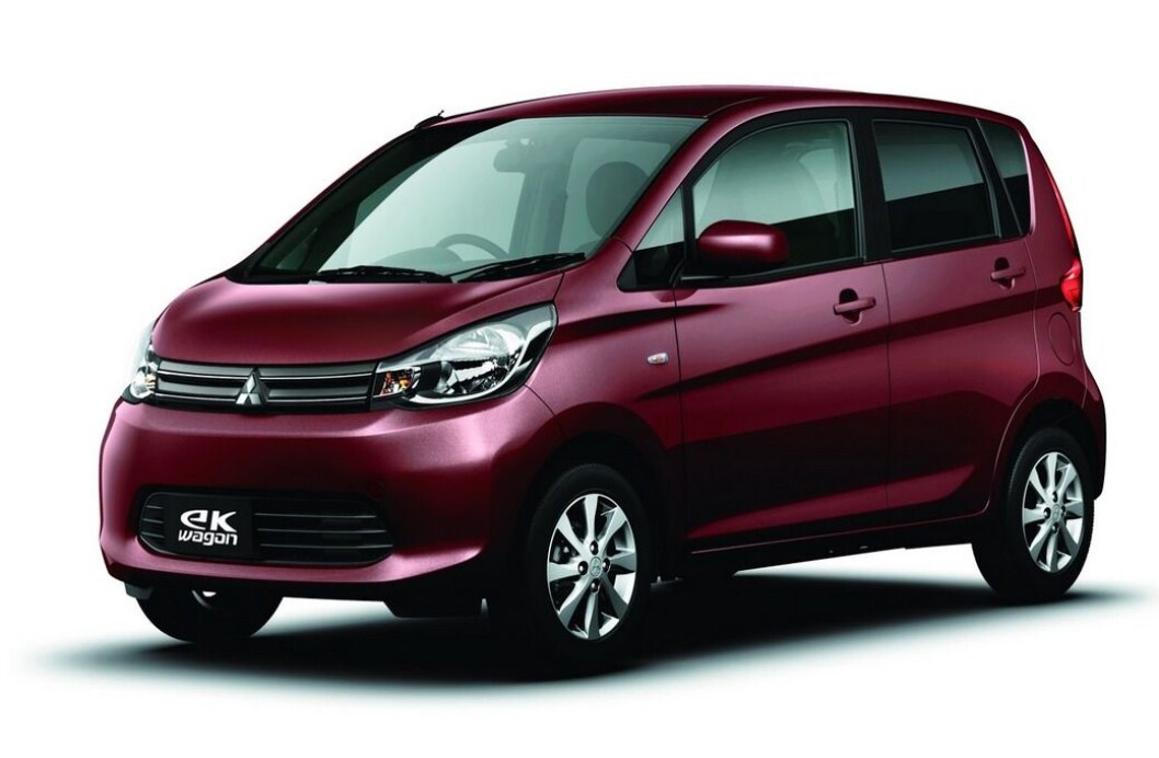 JAPANSKE MODELLER: Modellene Mitsubishi har inrømmet å manipulert forbruket på, selges bare i Japan. eK Wagon er en av dem. Foto: Mitsubishi JAPANSKE MODELLER: Modellene Mitsubishi har inrømmet å manipulert forbruket på, selges bare i Japan. eK Wagon er en av dem. Foto: Mitsubishi