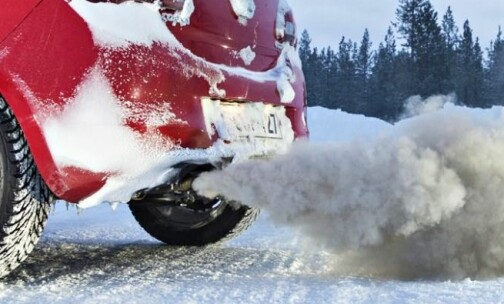 Selv de reneste diesel­motorene får skyhøye utslipp i vinterkulda
