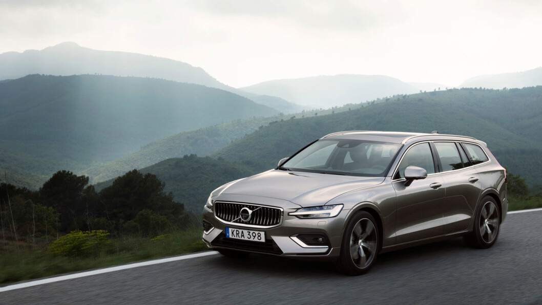 GÅR UNNA: Volvo lanserte ny versjon av V60 i sommer. GÅR UNNA: Volvo lanserte ny versjon av V60 i sommer.