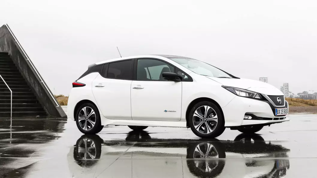 SALGSTOPP: Norges mestselgende bil, Nissan Leaf, er nå levert ut til mer enn 10.000 nye kunder i 2018.