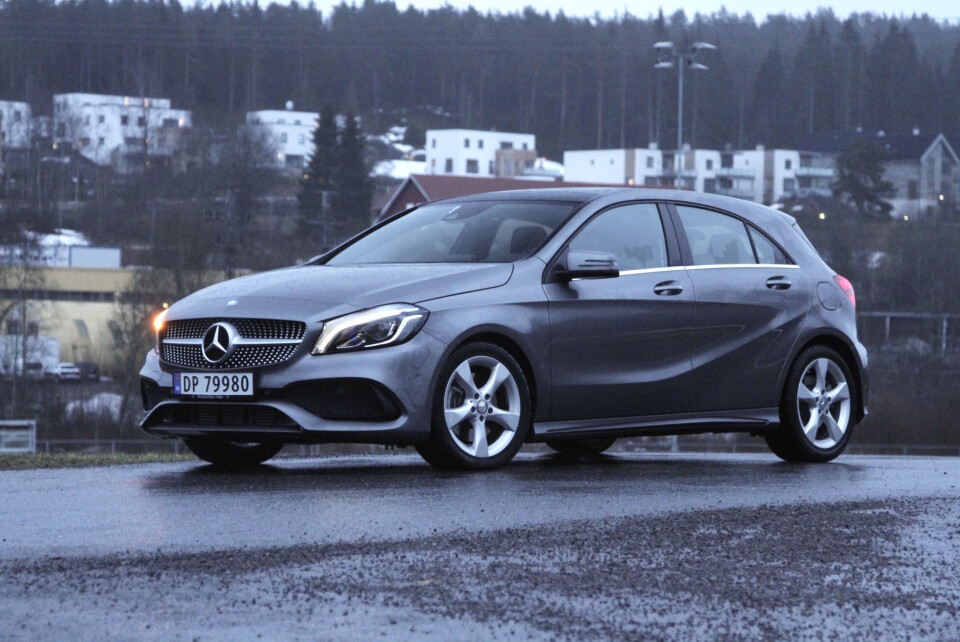 BARSK: Det Mercedes A-klasse ikke har av plass, tar den igjen på stil og kjøreglede. Foto: Rune Korsvoll BARSK: Det Mercedes A-klasse ikke har av plass, tar den igjen på stil og kjøreglede. Foto: Rune Korsvoll