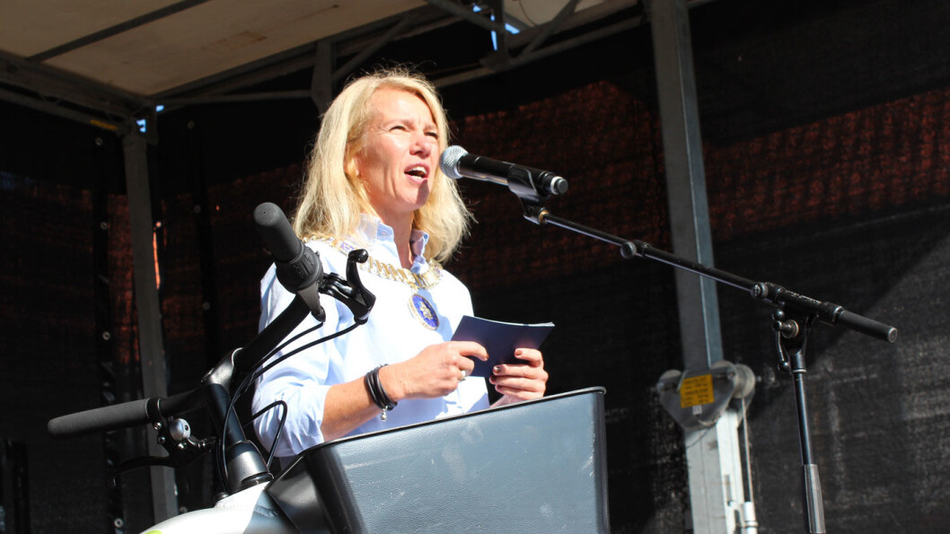 LOVET OPPVASK: Stavanger-ordfører Christine Sagen Helgø (H). Foto: Ståle Madland Schjelderup, Stavanger kommune LOVET OPPVASK: Stavanger-ordfører Christine Sagen Helgø (H). Foto: Ståle Madland Schjelderup, Stavanger kommune