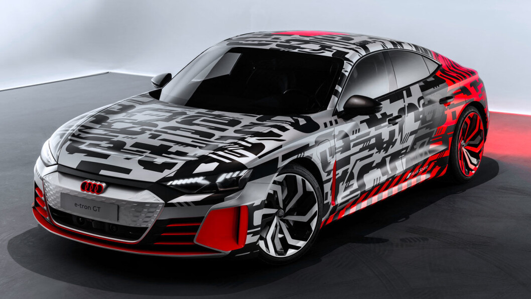 SPORTY: Her er det som blir Audis raskeste elbil – e-tron GT. Bilen bygges på samme plattform som Porsche Taycan. Produksjonsstart: 2020. SPORTY: Her er det som blir Audis raskeste elbil – e-tron GT. Bilen bygges på samme plattform som Porsche Taycan. Produksjonsstart: 2020.