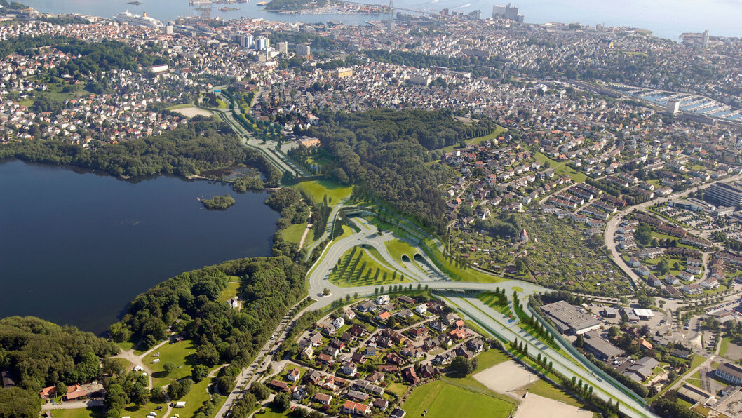 KOSTBART: Ryfast-prosjektet skal ferjefri forbindelse mellom Ryfylke, Hundvåg og Stavanger – samt tunnel under deler av Stavanger sentrum. Det byr på unik ingeniørkunst, men prisene kan bli stive. Foto: Statens vegvesen KOSTBART: Ryfast-prosjektet skal ferjefri forbindelse mellom Ryfylke, Hundvåg og Stavanger – samt tunnel under deler av Stavanger sentrum. Det byr på unik ingeniørkunst, men prisene kan bli stive. Foto: Statens vegvesen