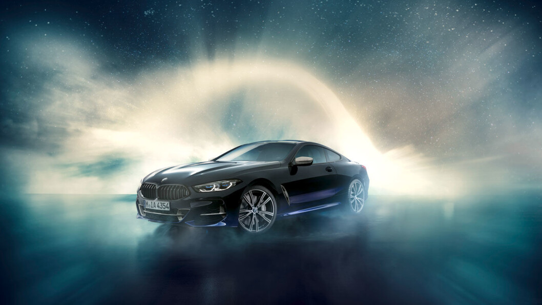 LEKKER: En BMW 850 er i utgangspunktet ganske lekker, selv uten detaljer fra verdensrommet. LEKKER: En BMW 850 er i utgangspunktet ganske lekker, selv uten detaljer fra verdensrommet.
