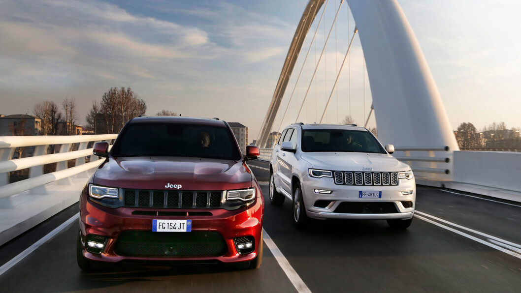 DØMT: Fiat Chrysler må betale milliardbot for å ha montert ulovlig programvare i blant annet Jeep Grand Cherokee, men nekter for å ha gjort noe galt. Foto: Jeep DØMT: Fiat Chrysler må betale milliardbot for å ha montert ulovlig programvare i blant annet Jeep Grand Cherokee, men nekter for å ha gjort noe galt. Foto: Jeep
