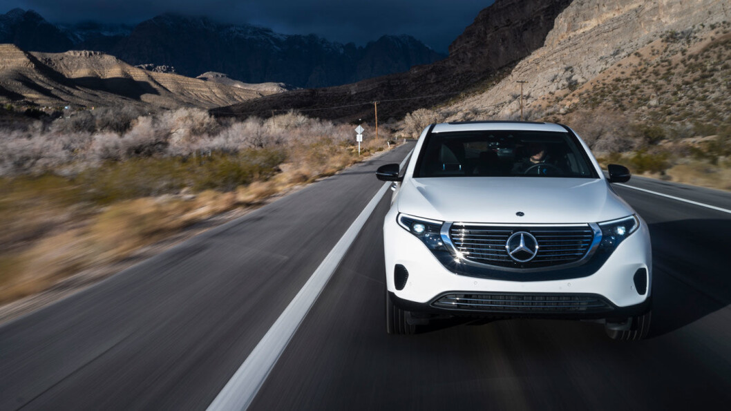 FØRST UT: Mercedes-Benz EQC. FØRST UT: Mercedes-Benz EQC.