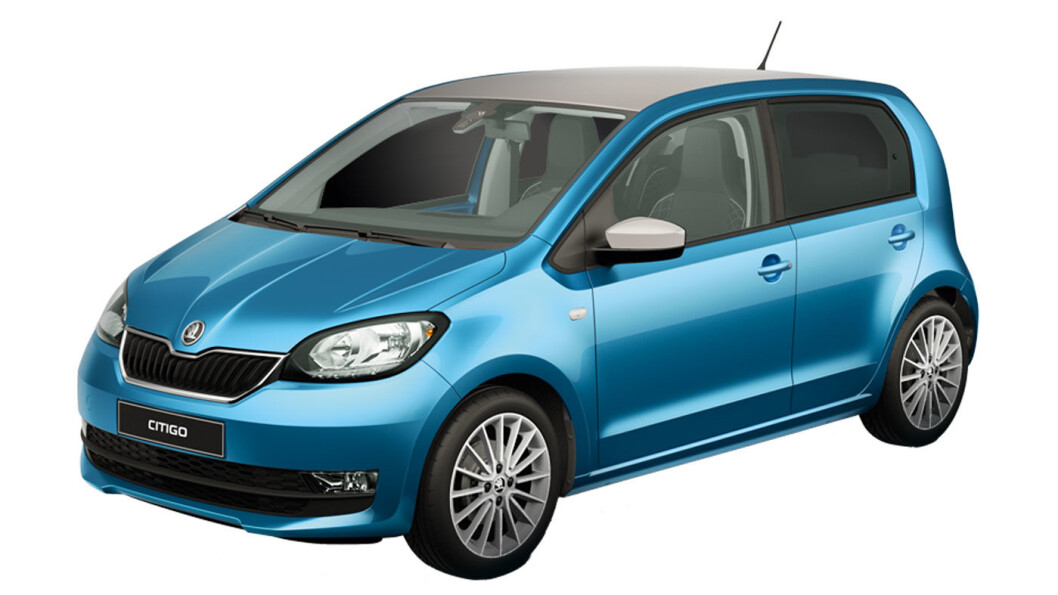 DEN FØRSTE: Lille Citigo er først ut i en serie elektriske lanseringer fra Skoda. Foto: Skoda Auto DEN FØRSTE: Lille Citigo er først ut i en serie elektriske lanseringer fra Skoda. Foto: Skoda Auto