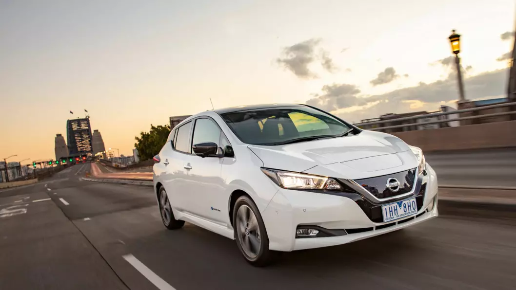 POPULÆR: Nissan solgte over 40.000 eksemplarer av Leaf i 2018.