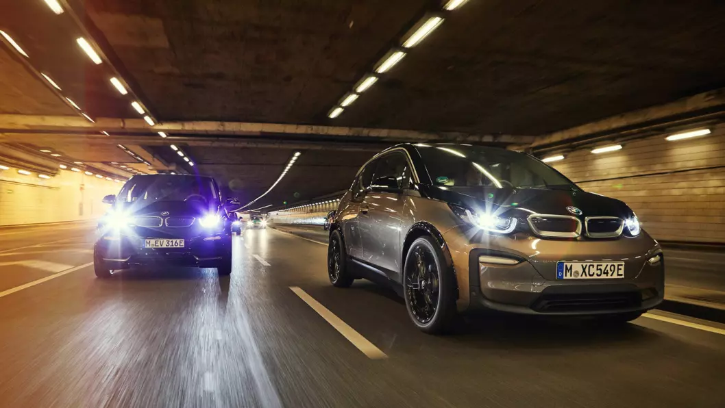 POPULÆR: BMW i3 og i3s har vært blant Norges mest solgte elbiler de siste årene. Foto: BMW