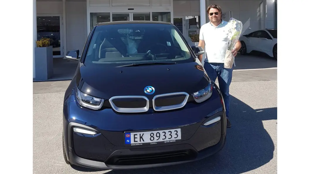MYE STØY: Harald Kristian Lund, admin på Facebook-forumet BMW i3 Owners Norway og eier av en rekke av BMWs i3-modeller. Foto: Privat MYE STØY: Harald Kristian Lund, admin på Facebook-forumet BMW i3 Owners Norway og eier av en rekke av BMWs i3-modeller. Foto: Privat