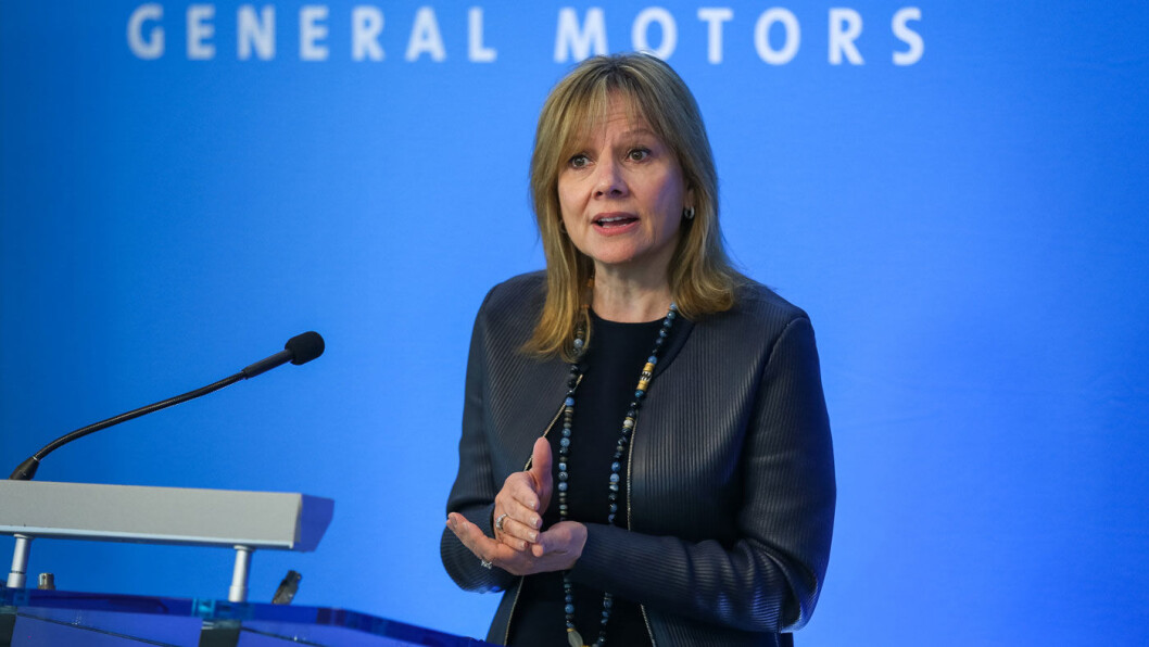 HAR TROEN: Mary Barra, toppsjef i General Motors, har voldsomme ambisjoner. Foto: GM HAR TROEN: Mary Barra, toppsjef i General Motors, har voldsomme ambisjoner. Foto: GM
