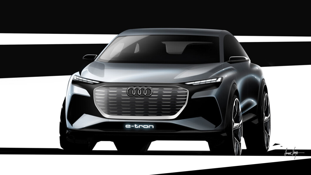 KONSEPT: Audi Q4 e-tron. KONSEPT: Audi Q4 e-tron.