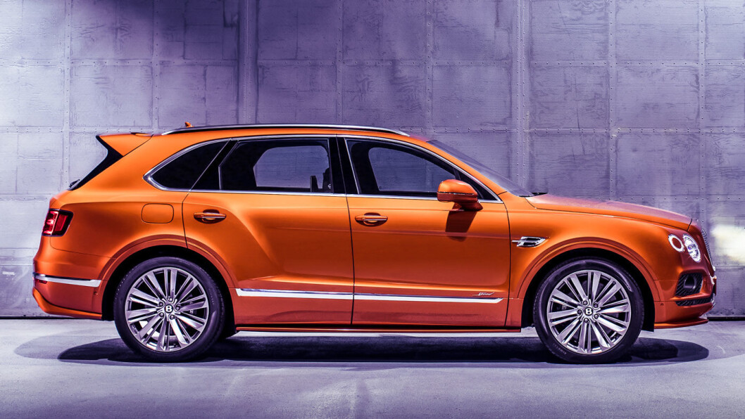 KJAPPFOT: Bentayga Speed, verdens raskeste SUV. KJAPPFOT: Bentayga Speed, verdens raskeste SUV.