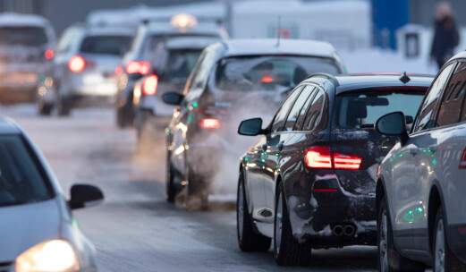 Nedgang i CO2-utslipp fra veitrafikken