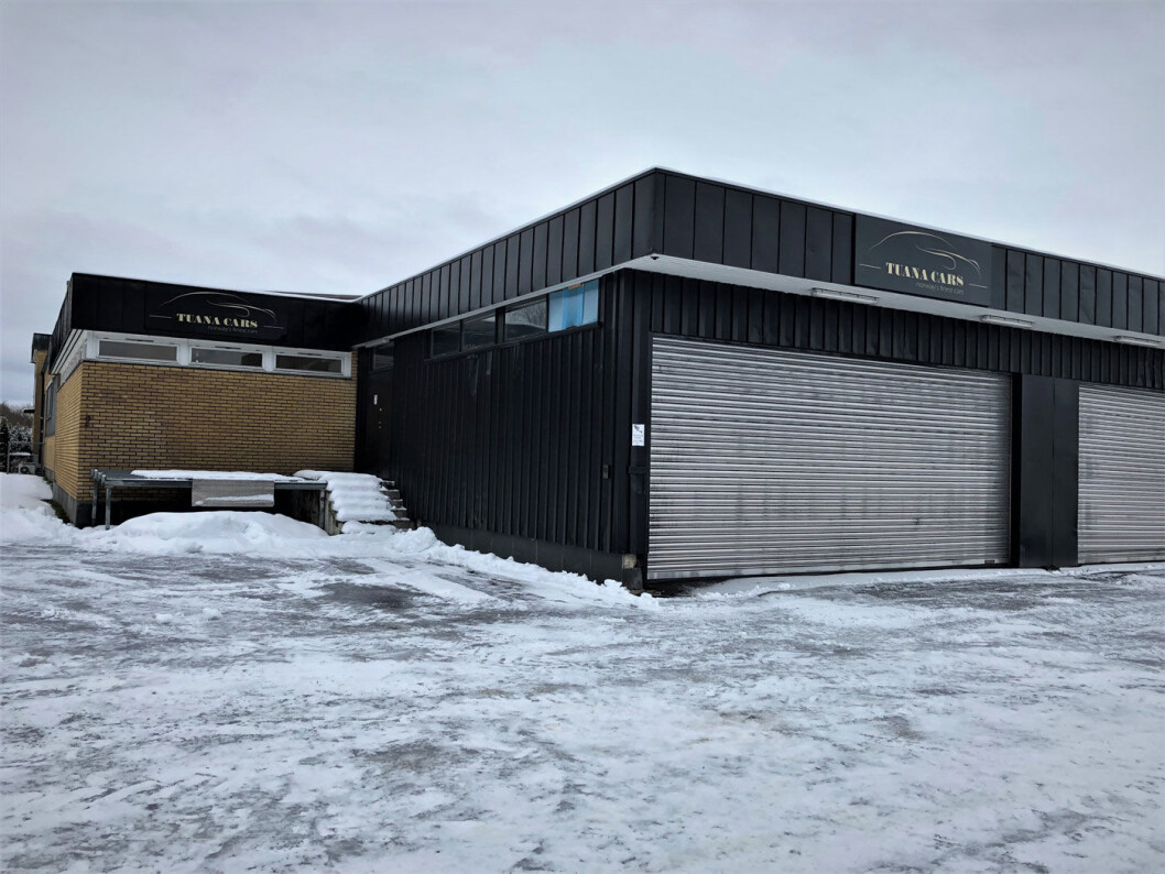 LOKALENE: Tuana Cars drev sin virksomhet fra disse lokalene på Strømmen på Romerike. Foto: Geir Røed LOKALENE: Tuana Cars drev sin virksomhet fra disse lokalene på Strømmen på Romerike. Foto: Geir Røed