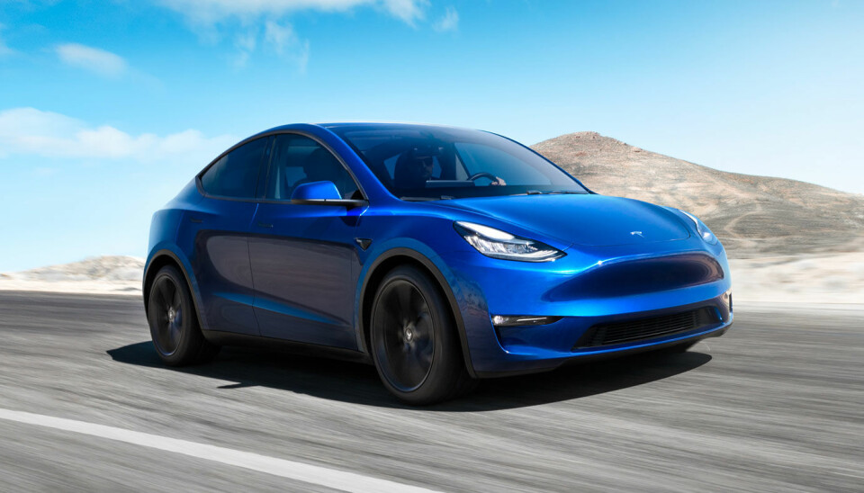 STARTPROBLEMER: Kvaliteten på nye Tesla Model Y kritiseres av eierne.