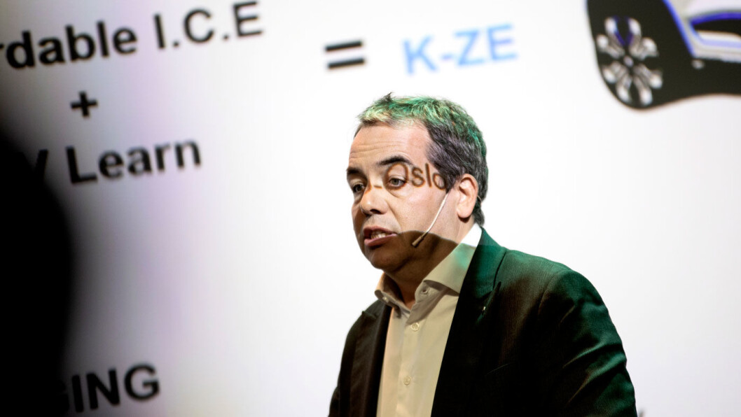 EL-SJEF: Eric Feunteun vil ha batteripriser som harmonerer bedre med Renaults DNA. Foto: Tomm W. Christiansen EL-SJEF: Eric Feunteun vil ha batteripriser som harmonerer bedre med Renaults DNA. Foto: Tomm W. Christiansen