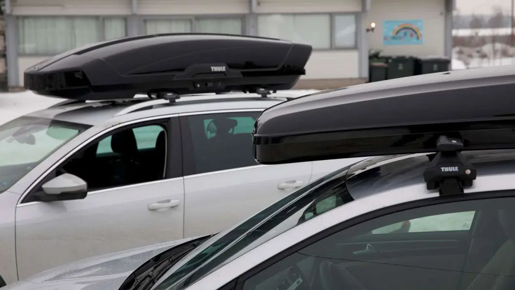 STØRST UTSLAG: Takboksen betyr mer for rekkevidde enn drivstofforbruket. STØRST UTSLAG: Takboksen betyr mer for rekkevidde enn drivstofforbruket.