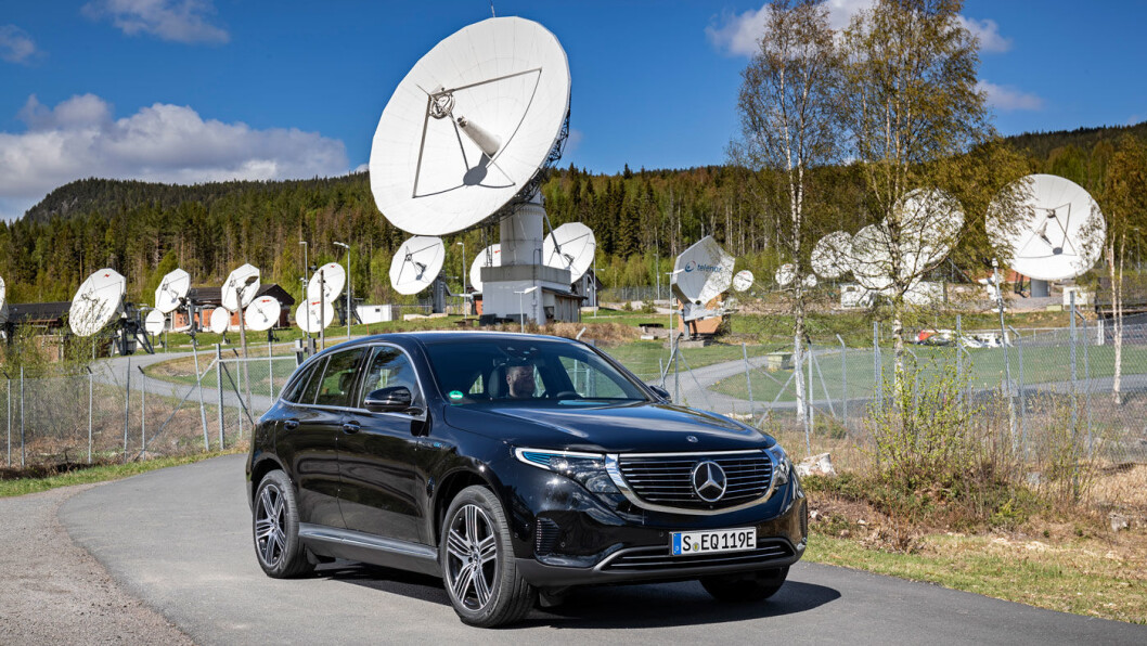 SPENNENDE: Mercedes EQC er den fjerde elektriske SUV-en med firehjulsdrift. Nå har primært Audi e-tron og Jaguar I-Pace fått konkurranse, men også Tesla X. Foto: Daimler SPENNENDE: Mercedes EQC er den fjerde elektriske SUV-en med firehjulsdrift. Nå har primært Audi e-tron og Jaguar I-Pace fått konkurranse, men også Tesla X. Foto: Daimler