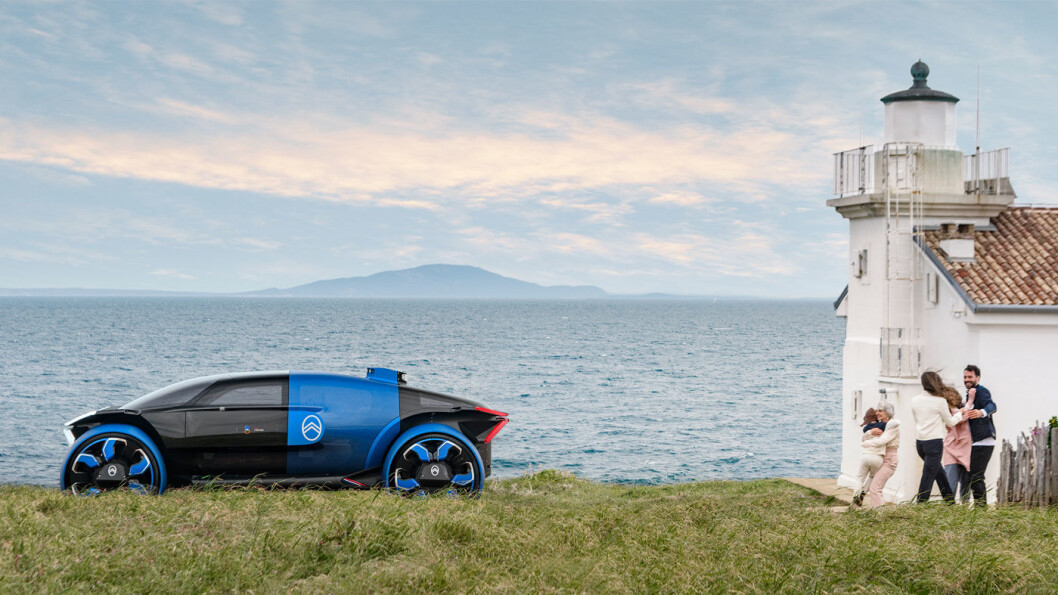 ELEKTRISK FRAMTID: Citroën feirer 100-årsdag i år, og har konstruert denne bilen for å vise hvordan de tenker seg framtiden. Foto: Citroën ELEKTRISK FRAMTID: Citroën feirer 100-årsdag i år, og har konstruert denne bilen for å vise hvordan de tenker seg framtiden. Foto: Citroën