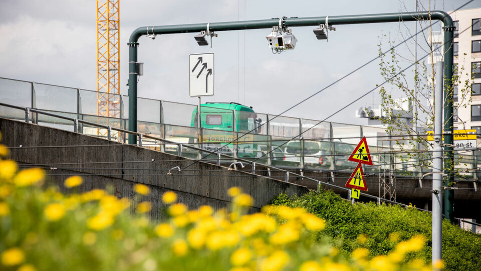 RING VED RING 3: Oslo får en ny bomring denne helgen – med 54 nye stasjoner, inkludert denne nær Ring 3 ved Sinsenkrysset. Foto: Tomm W. Christiansen