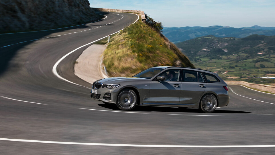 ETTERLENGTET: BMW 3-serie Touring har mange fans i Norge og resten av verden. Nå er den her i en helt ny versjon. Foto: BMW