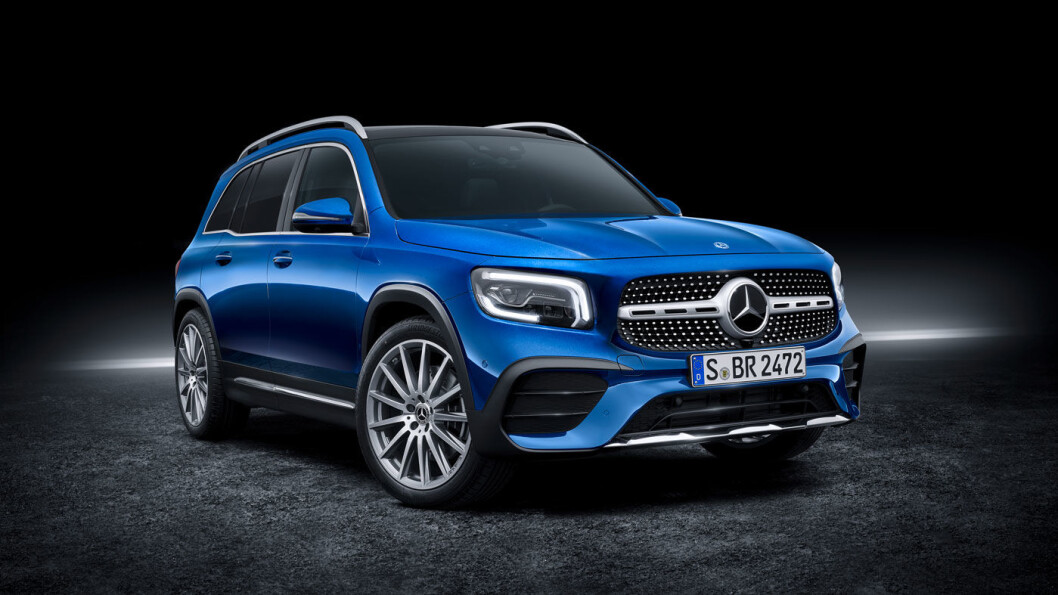 HYTTEBIL: Mercedes GLB er en klassisk SUV, høyreist og praktisk med sine sju seter. Den kommer til Norge i høst. Foto: Daimler HYTTEBIL: Mercedes GLB er en klassisk SUV, høyreist og praktisk med sine sju seter. Den kommer til Norge i høst. Foto: Daimler