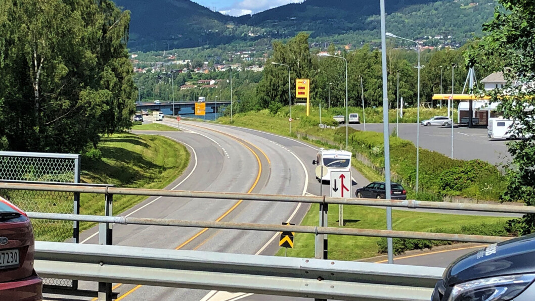 ERSTATTES: E6 forbi Lillehammer blir om noen år erstattet med ny firefelt i tunnel. Foto: Geir Røed ERSTATTES: E6 forbi Lillehammer blir om noen år erstattet med ny firefelt i tunnel. Foto: Geir Røed