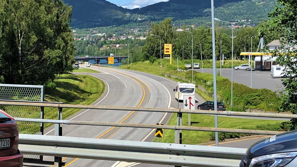 ERSTATTES: E6 forbi Lillehammer blir om noen år erstattet med ny firefelt i tunnel. Foto: Geir Røed ERSTATTES: E6 forbi Lillehammer blir om noen år erstattet med ny firefelt i tunnel. Foto: Geir Røed