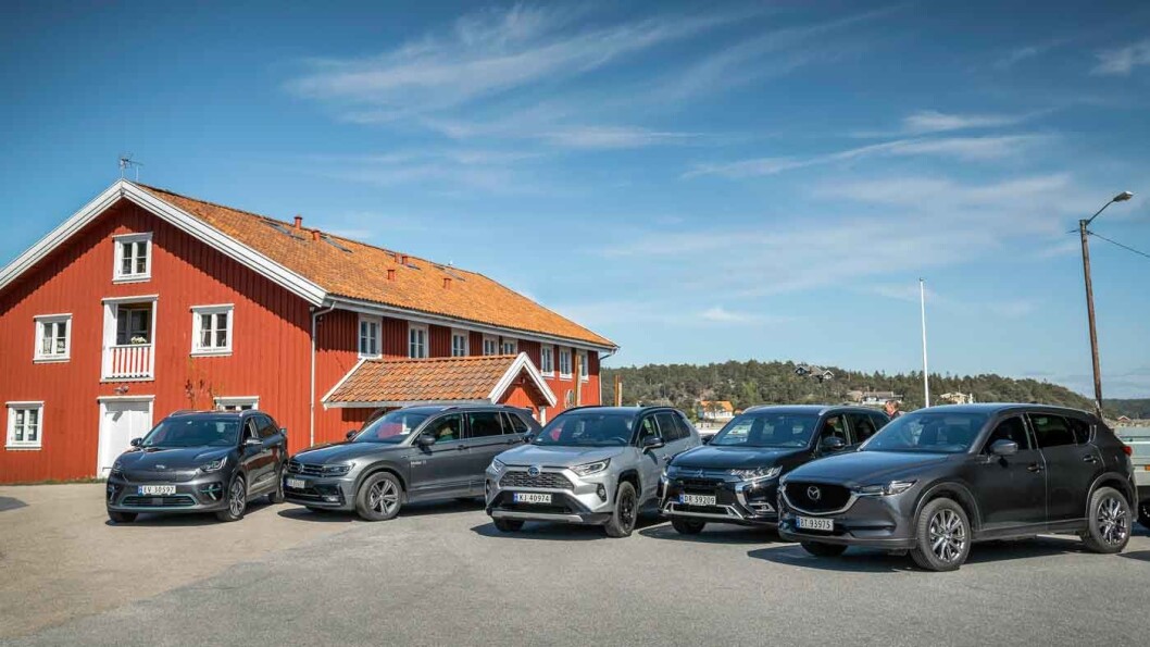 HVA LØNNER SEG: Motor har testet fem populære SUV-er og regnet på kostnadene per kilometer. Foto: Jon Terje Hellgren Hansen HVA LØNNER SEG: Motor har testet fem populære SUV-er og regnet på kostnadene per kilometer. Foto: Jon Terje Hellgren Hansen