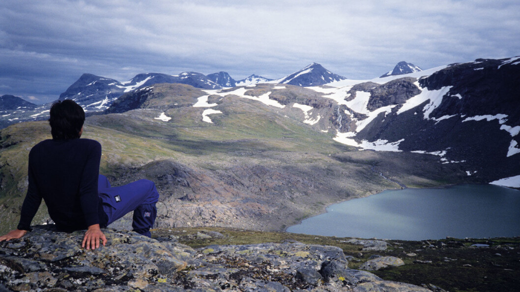 MEKTIG: Villmarksveien i Nordland bringer deg tett opp til det mektige fjellpartiet Okstindan. Foto: Per Roger Lauritzen MEKTIG: Villmarksveien i Nordland bringer deg tett opp til det mektige fjellpartiet Okstindan. Foto: Per Roger Lauritzen
