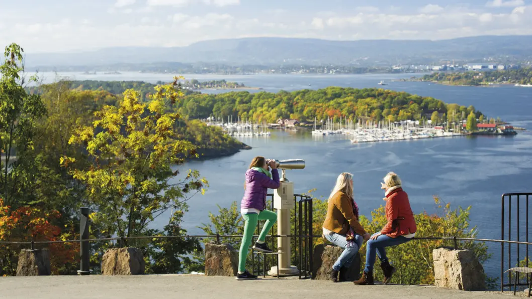BELLA VISTA: Ekebergplatået byr på flott utsikt mot hele indre Oslofjord, blant annet mot Hovedøya. Foto: CH - visitnorway.com BELLA VISTA: Ekebergplatået byr på flott utsikt mot hele indre Oslofjord, blant annet mot Hovedøya. Foto: CH - visitnorway.com